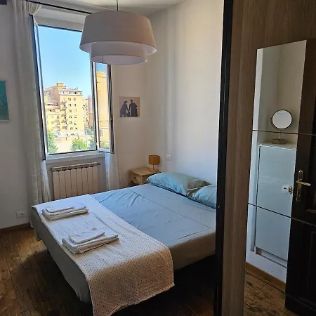 Luminoso Attico Con Terrazza Апартаменты *