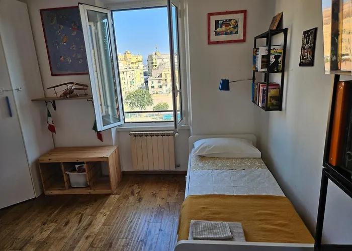 Luminoso Attico Con Terrazza Апартаменты *